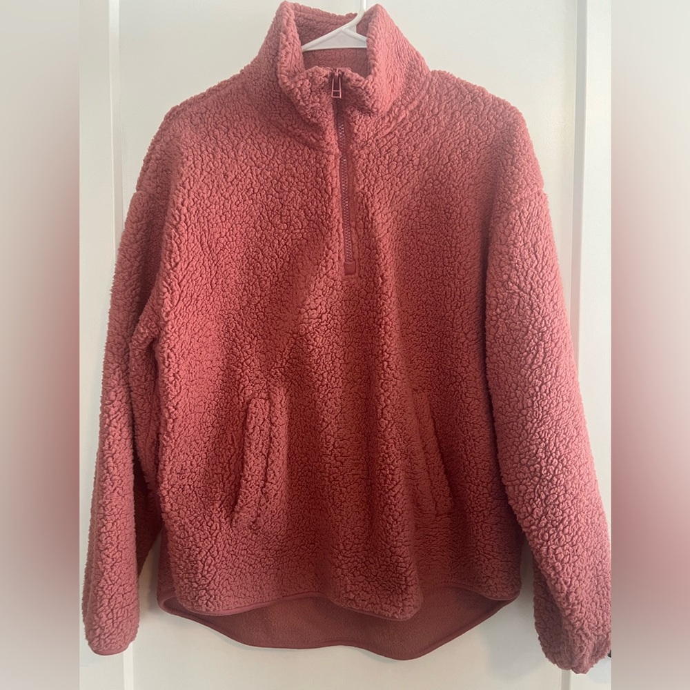Old navy - size s - pink Sherpa sweater